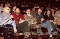 92 Reunion Nacional de Física, Salta. Ricardo Vidal, Juan Roederer, Andres Kreiner, Arturo López Dávalos, Constantino Grosse, Francisco Tamarit nad David Comedi